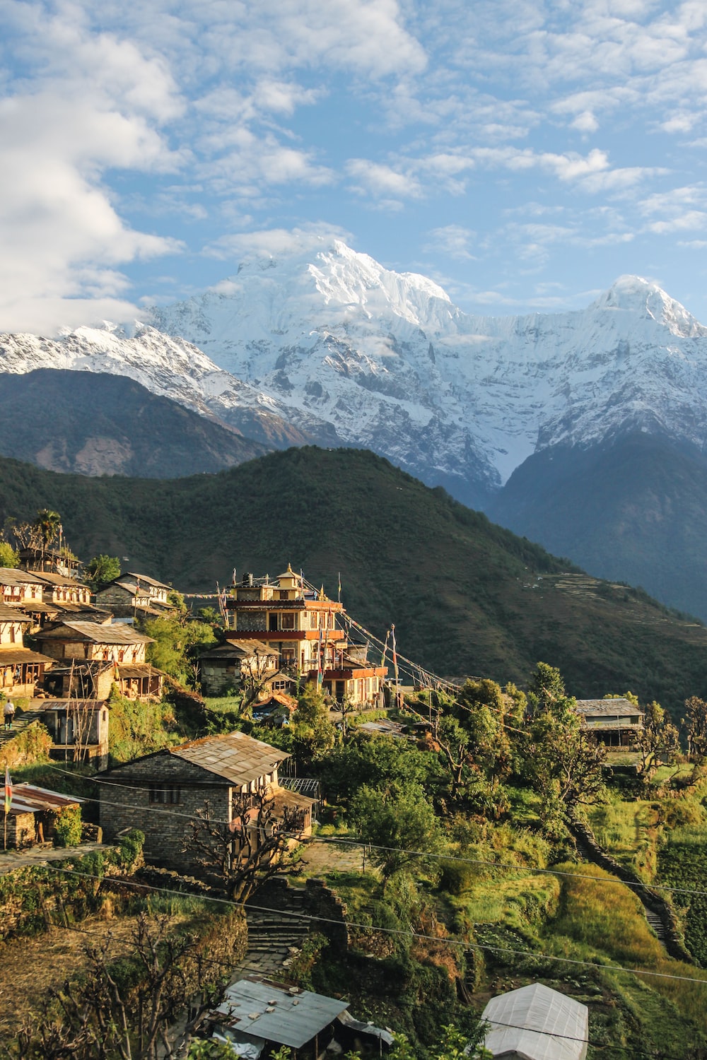 Pictute of mountains in Nepal