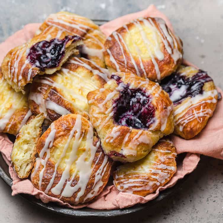 Various danishes