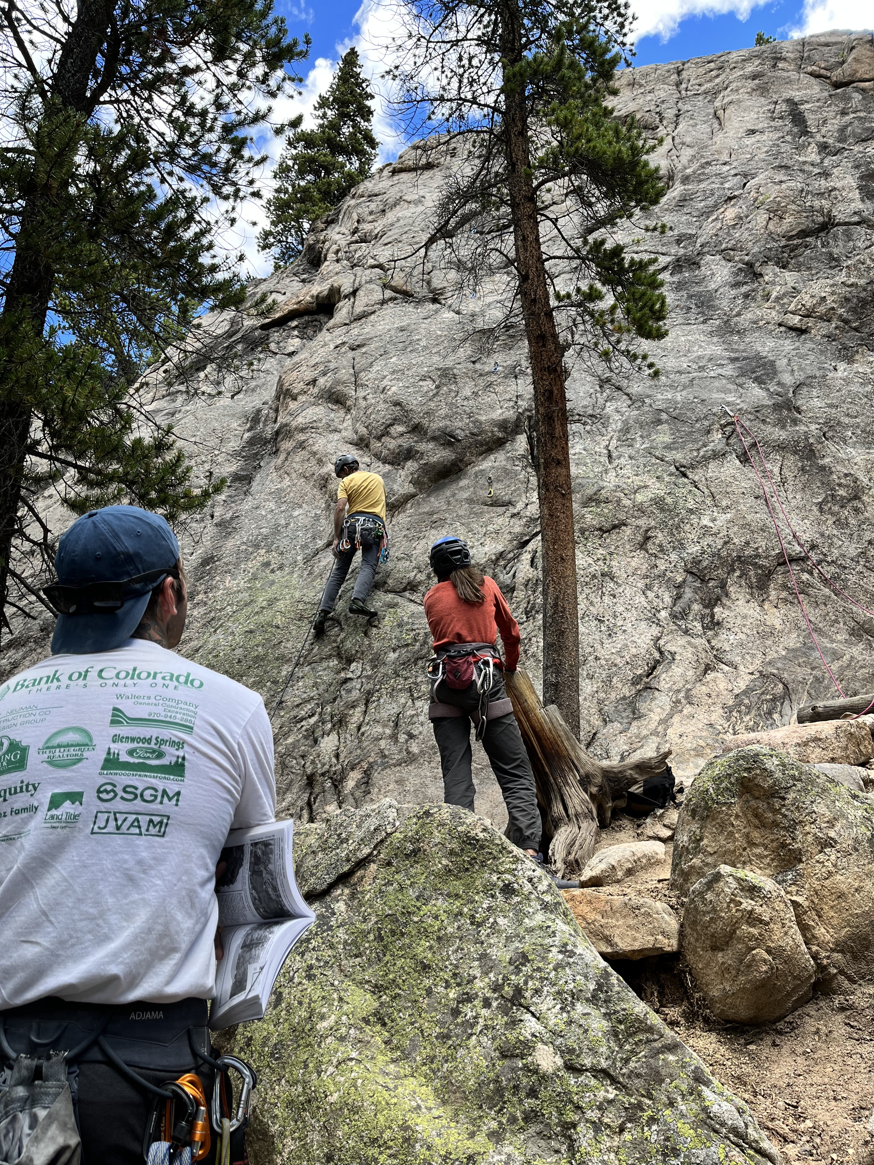 Rock climbing