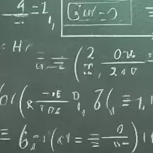 Thumbnail: a chalkboard with math jibberish