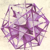 Thumbnail: Some crazy icosahedron-shaped purple spikey thing