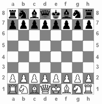 GIF showing the four move checkmate